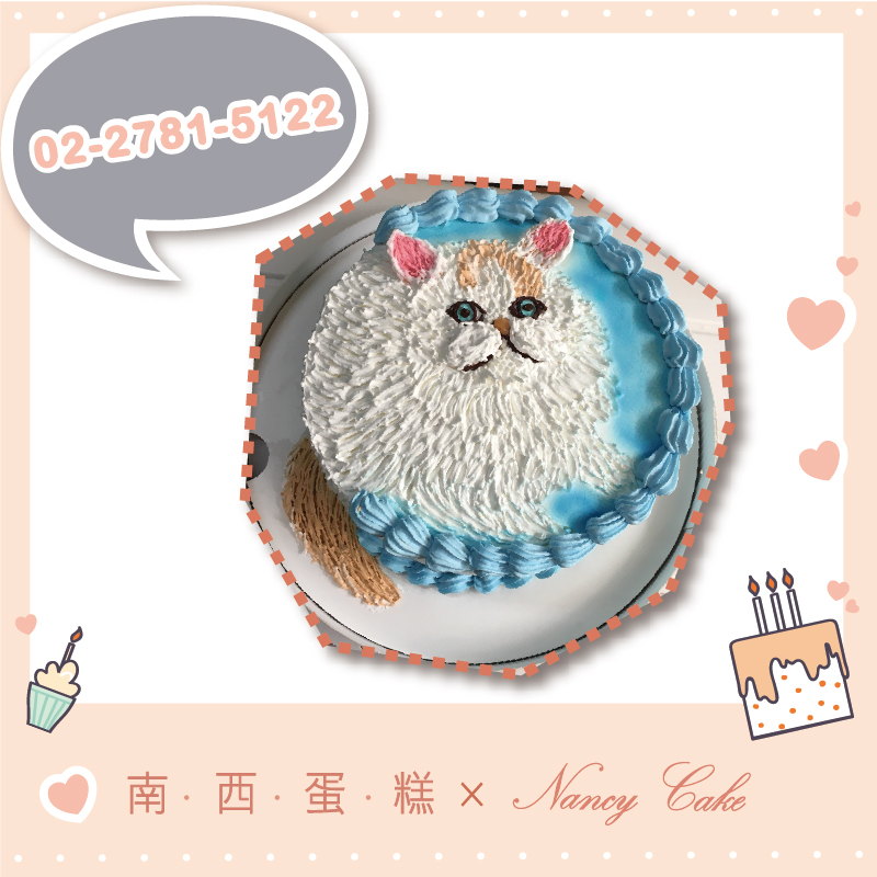 台北 小貓蛋糕::南西造型蛋糕訂做 02-2781-5122