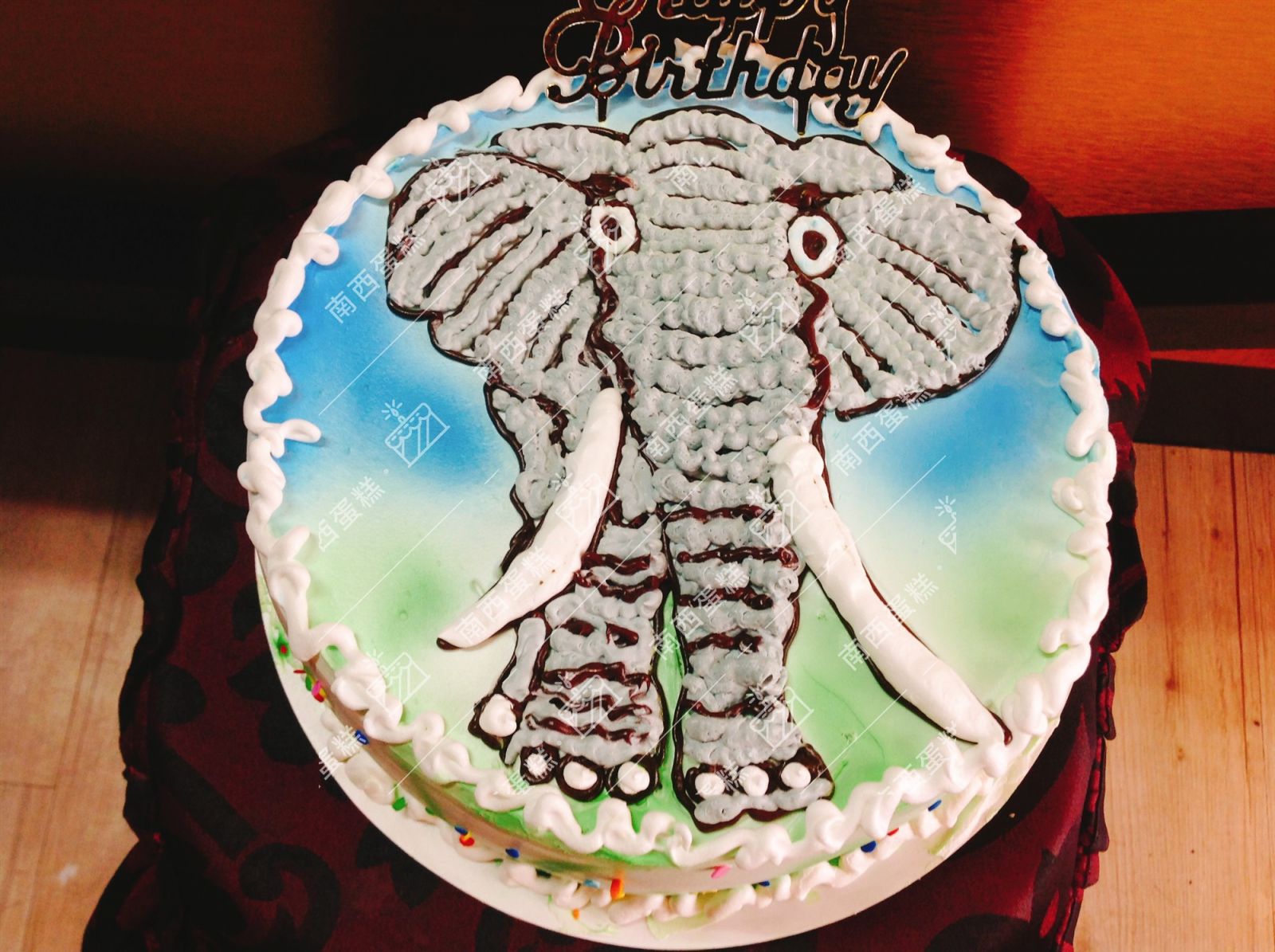 台北大象造型蛋糕-南西蛋糕