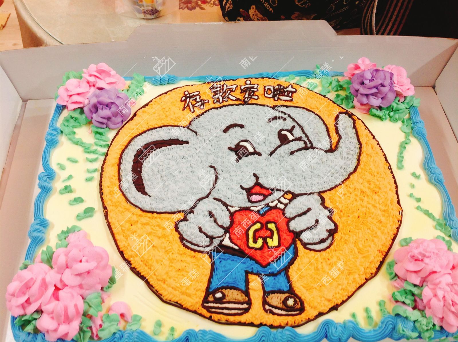 台北大象造型蛋糕-南西蛋糕