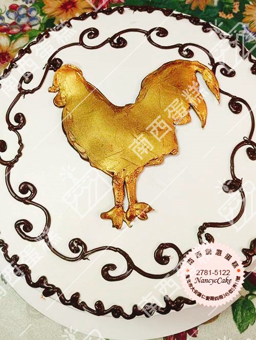 台北小鳥公雞造型蛋糕-南西蛋糕
