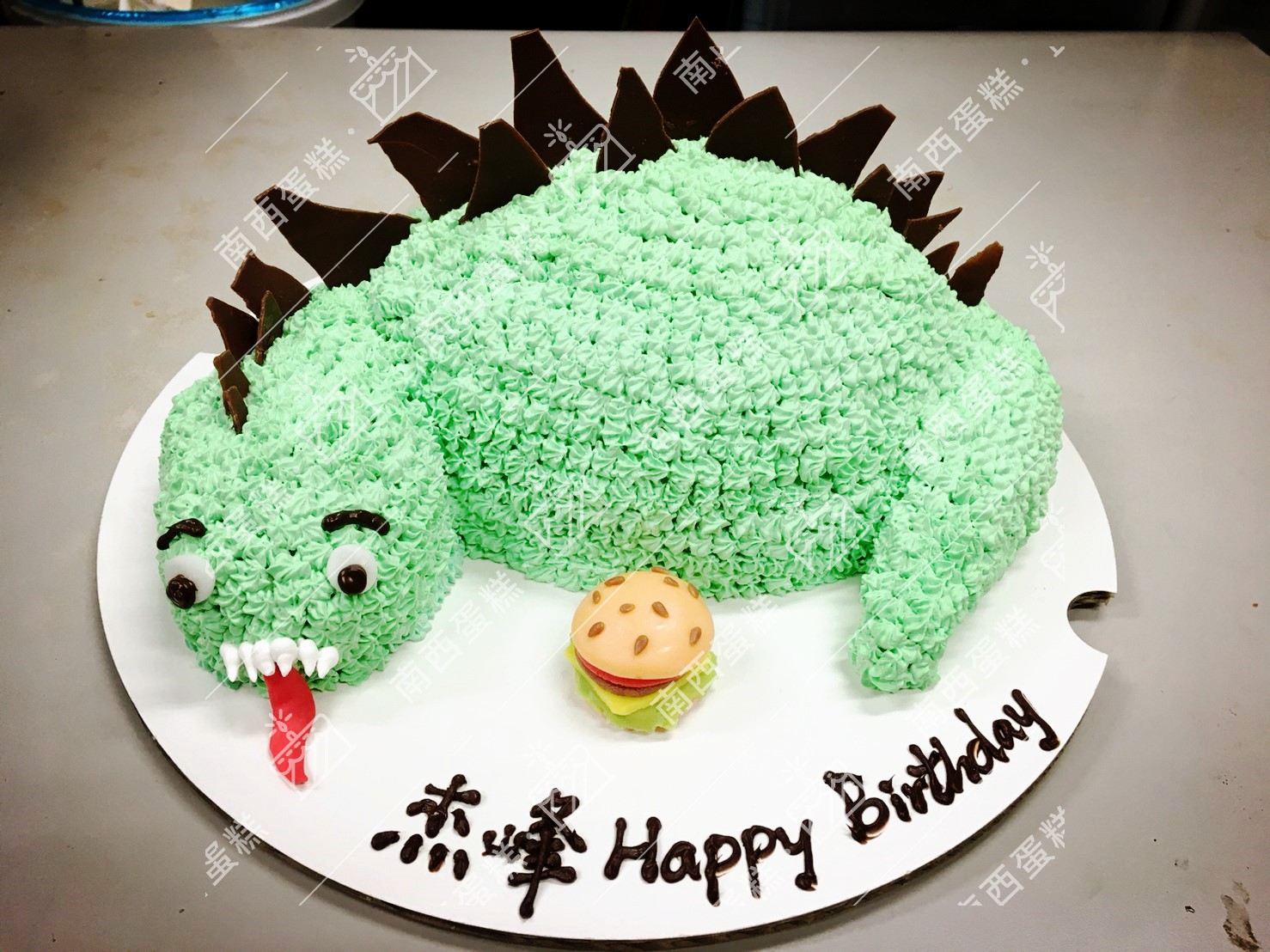 台北恐龍造型蛋糕-南西蛋糕