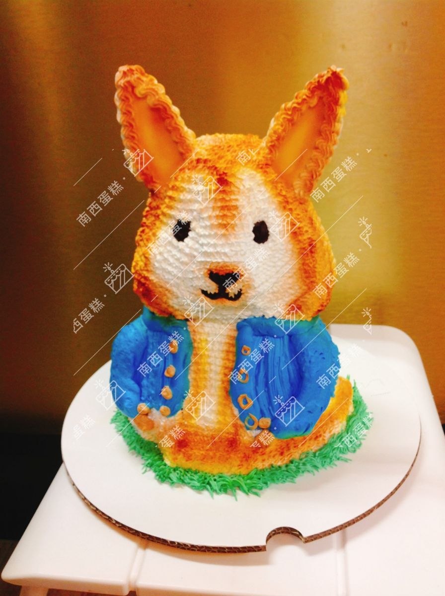 台北兔造型蛋糕-南西蛋糕