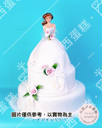 台北芭比公主造型蛋糕-南西蛋糕