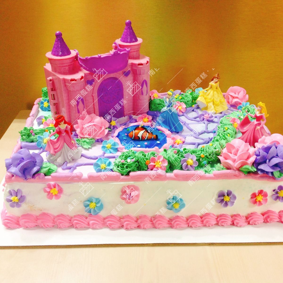 台北城堡造型蛋糕-南西蛋糕