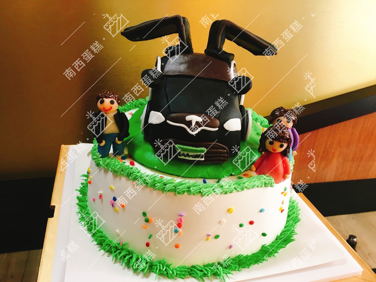 台北汽車造型蛋糕-南西蛋糕