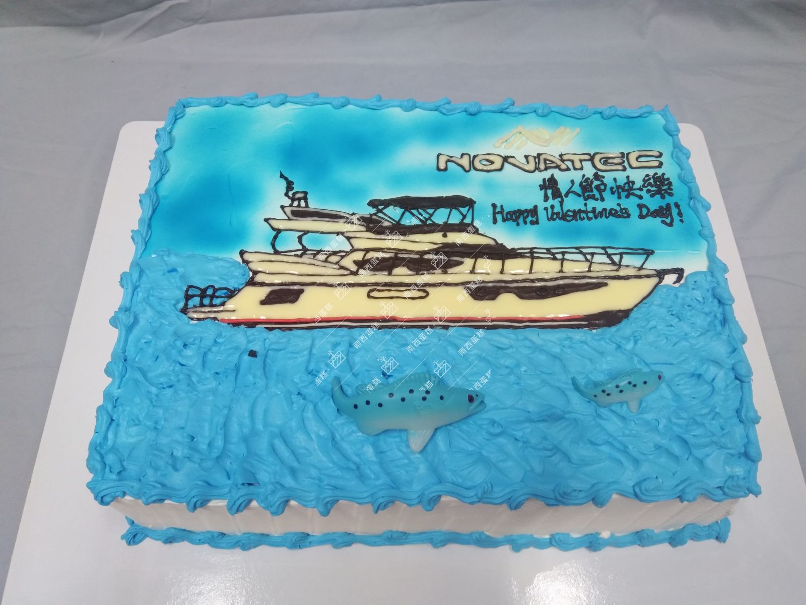 台北船造型蛋糕-南西蛋糕