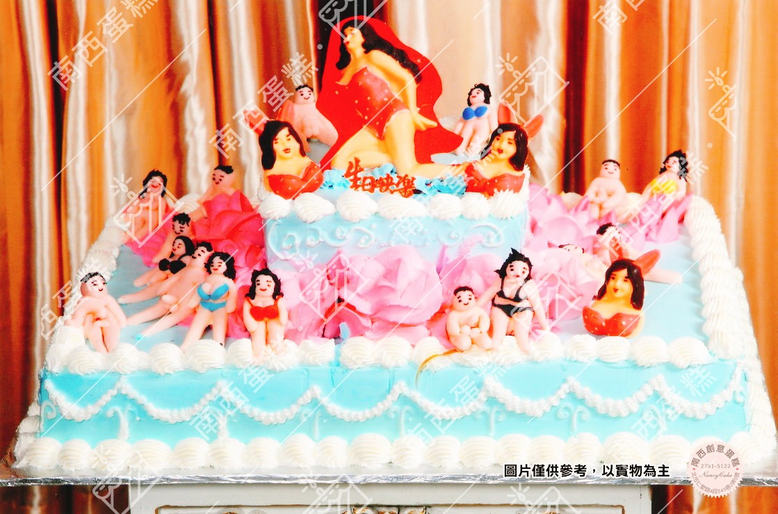 台北巨乳美乳造型蛋糕-南西蛋糕