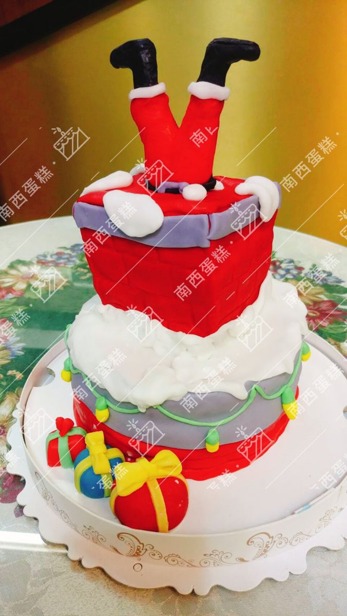 台北聖誕節造型蛋糕-南西蛋糕