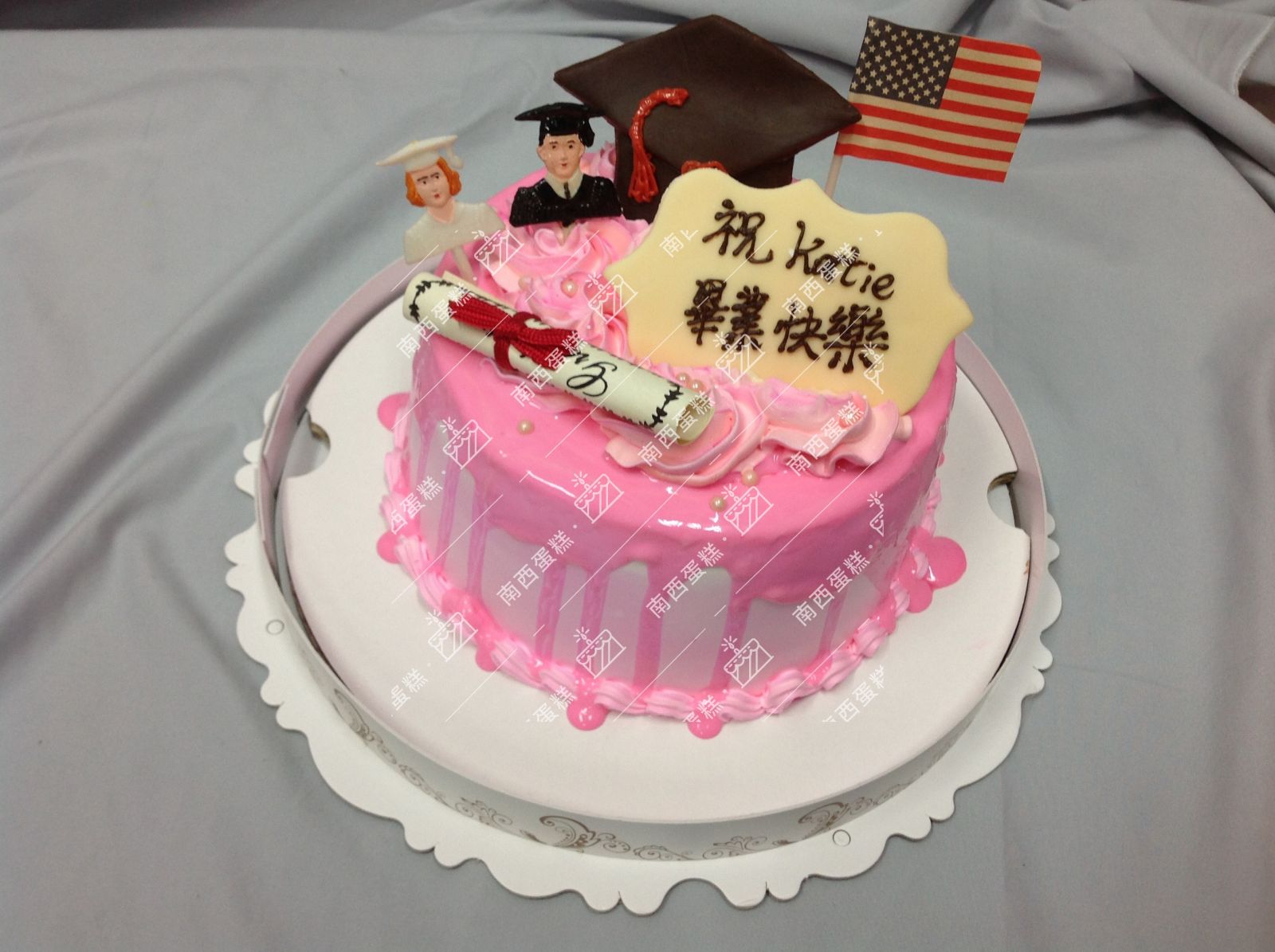 台北畢業季造型蛋糕-南西蛋糕